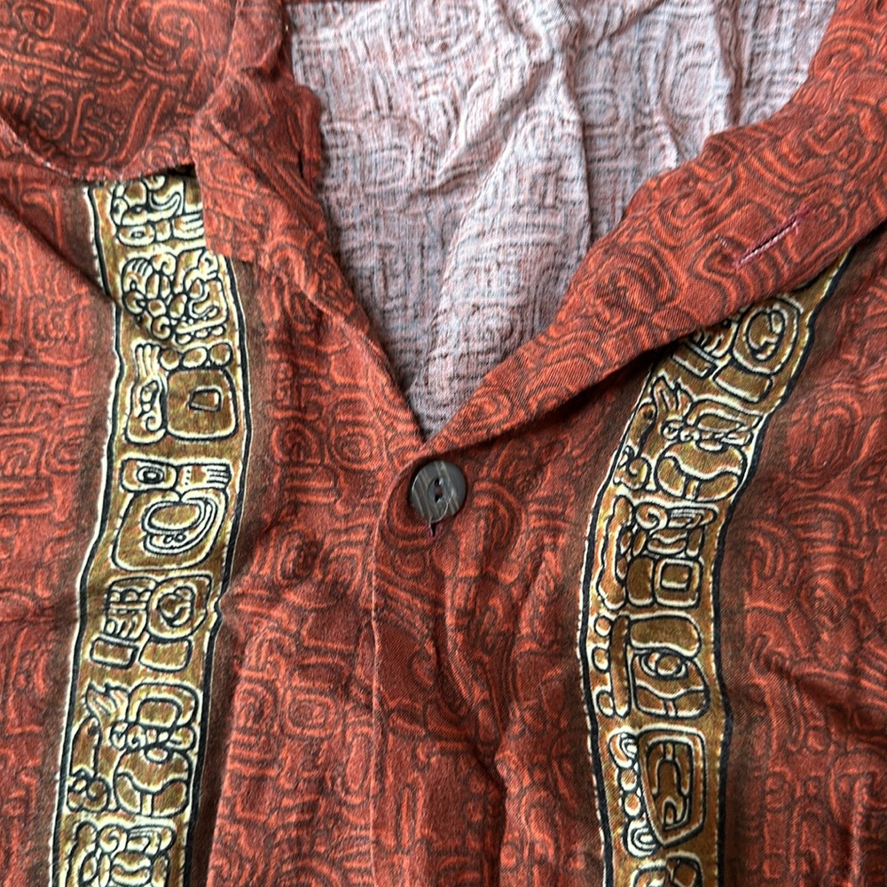 Tiki print shirt - Picture 7 of 9